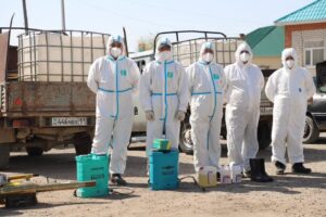 ҚАРМАҚШЫДА КЕНЕГЕ ҚАРСЫ ЗАЛАЛСЫЗДАНДЫРУ ЖҰМЫСТАРЫ БАСТАЛДЫ