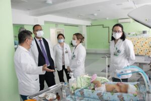 БАСҚАРМА БАСШЫСЫ ОБЛЫСТЫҚ ПЕРИНАТАЛДЫҚ ОРТАЛЫҒЫНЫҢ ЖҰМЫСЫМЕН ТАНЫСТЫ