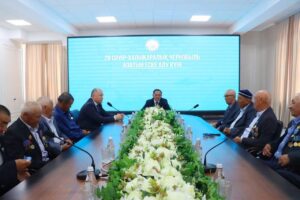 ЧЕРНОБЫЛЬ АПАТЫНЫҢ ЖОЮҒА ҚАТЫСҚАН АРДАГЕРЛЕРГЕ ҚҰРМЕТ КӨРСЕТІЛДІ