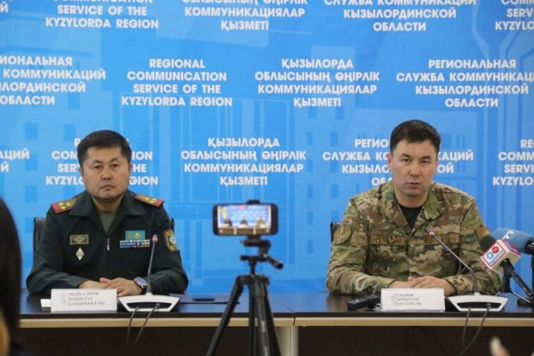 ӨҢІРДЕ ӨРТ ҚАУІПСІЗДІГІНІҢ АЛДЫН АЛУ ЖҰМЫСТАРЫ ЖАЛҒАСУДА