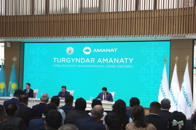 ҚЫЗЫЛОРДАДА «TURGYNDAR AMANATY» ЖОБАСЫ БАСТАУ АЛДЫ