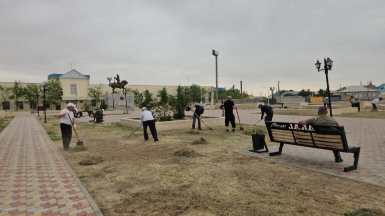 АРАЛДА КЕЗЕКТІ СЕНБІЛІК ЖҰМЫСТАРЫ ҰЙЫМДАСТЫРЫЛДЫ