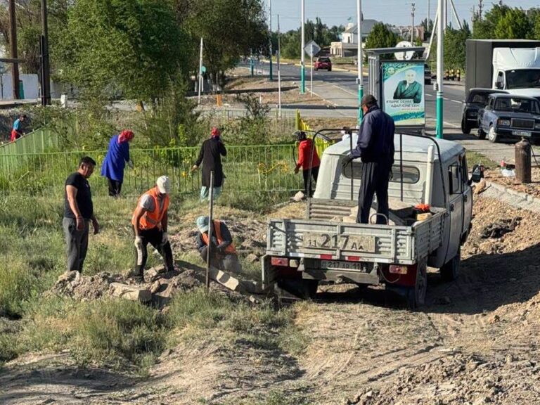 ШИЕЛІДЕ «ТАЗА ҚАЗАҚСТАН» АКЦИЯСЫ АЯСЫНДА АУҚЫМДЫ СЕНБІЛІК ҰЙЫМДАСТЫРЫЛДЫ