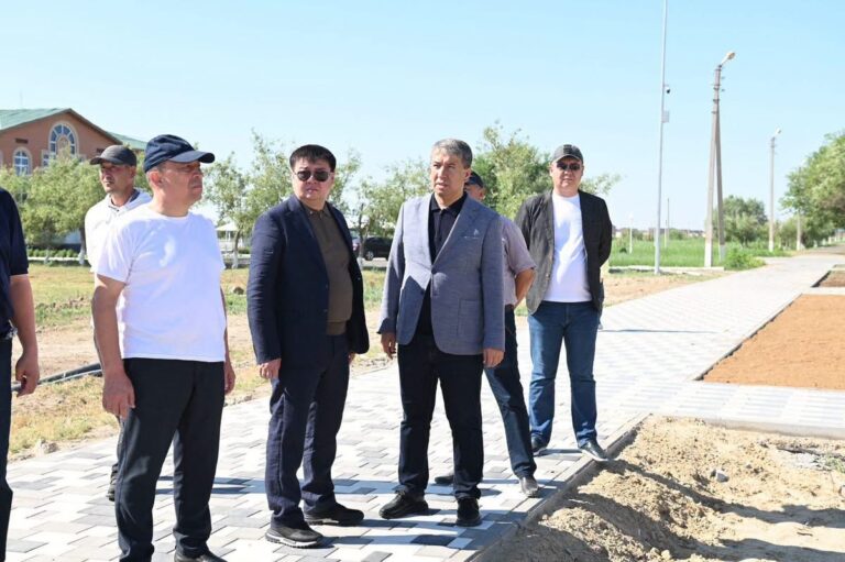ҚАЗАЛЫДА «ТАЗА ҚАЗАҚСТАН» АКЦИЯСЫ АЯСЫНДА СЕРПІНДІ СЕНБІЛІК ӨТТІ