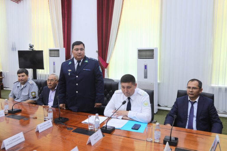 АУДАНДЫҚ ПОЛИЦИЯ БӨЛІМІНІҢ ЖАҢА БАСШЫСЫ ТАНЫСТЫРЫЛДЫ