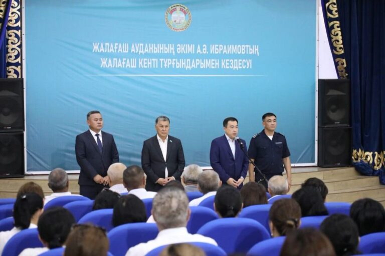 ЖАЛАҒАШ КЕНТІ ЖАҢА ДАМУ КЕЗЕҢІНЕ ҚАДАМ БАСТЫ