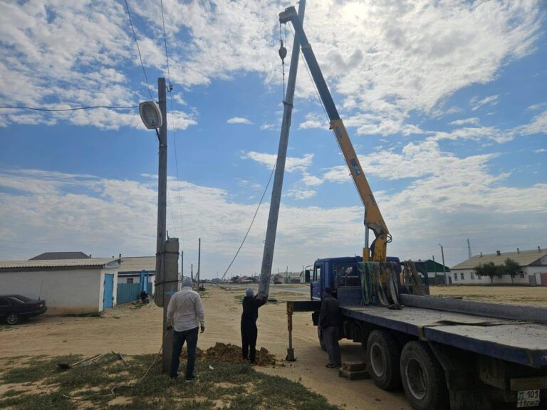 ЖЫЛДАР БОЙЫ ӨЗЕКТІ БОЛҒАН ЭЛЕКТР ЖЕЛІСІ МӘСЕЛЕСІ ШЕШІМІН ТАПТЫ