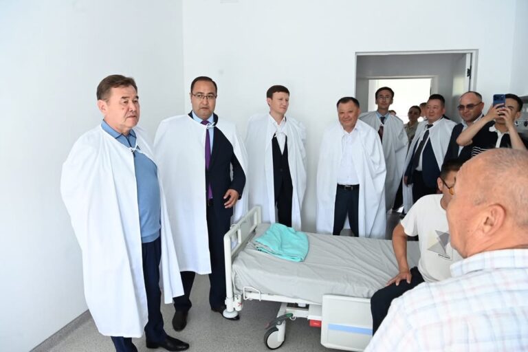 ЖАҢАҚОРҒАНДА МЕДИЦИНАЛЫҚ ИНФРАҚҰРЫЛЫМДЫ ДАМЫТУ ЖҰМЫСТАРЫ ҚАРҚЫНДЫ
