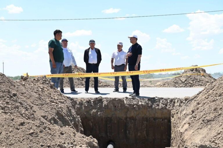 АУДАН ӘКІМІ ЕЛДІ МЕКЕНДЕРДІ ГАЗДАНДЫРУ ЖҰМЫСТАРЫНЫҢ ҚҰРЫЛЫСЫН БАҚЫЛАДЫ