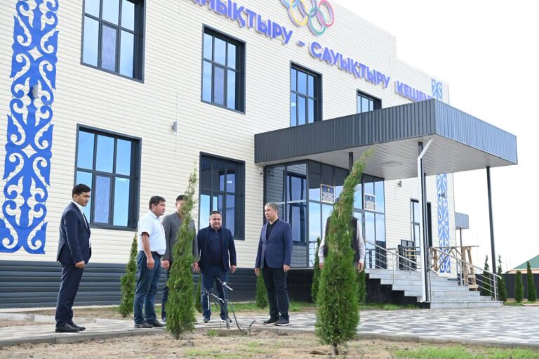 ҚАЗАЛЫ АУДАНЫНДА ЖУЫҚ АРАДА ЕКІ СПОРТ КЕШЕНІ ПАЙДАЛАНУҒА БЕРІЛМЕК