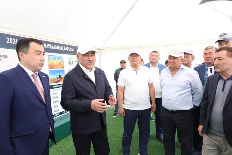 СУ РЕСУРСТАРЫ ЖӘНЕ ИРРИГАЦИЯ МИНИСТРІ АУДАНҒА ЖҰМЫС САПАРЫМЕН КЕЛДІ