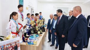 АУДАН СПОРТШЫЛАРЫ МЕН АРДАГЕРЛЕРІНЕ ҚҰРМЕТ КӨРСЕТІЛДІ