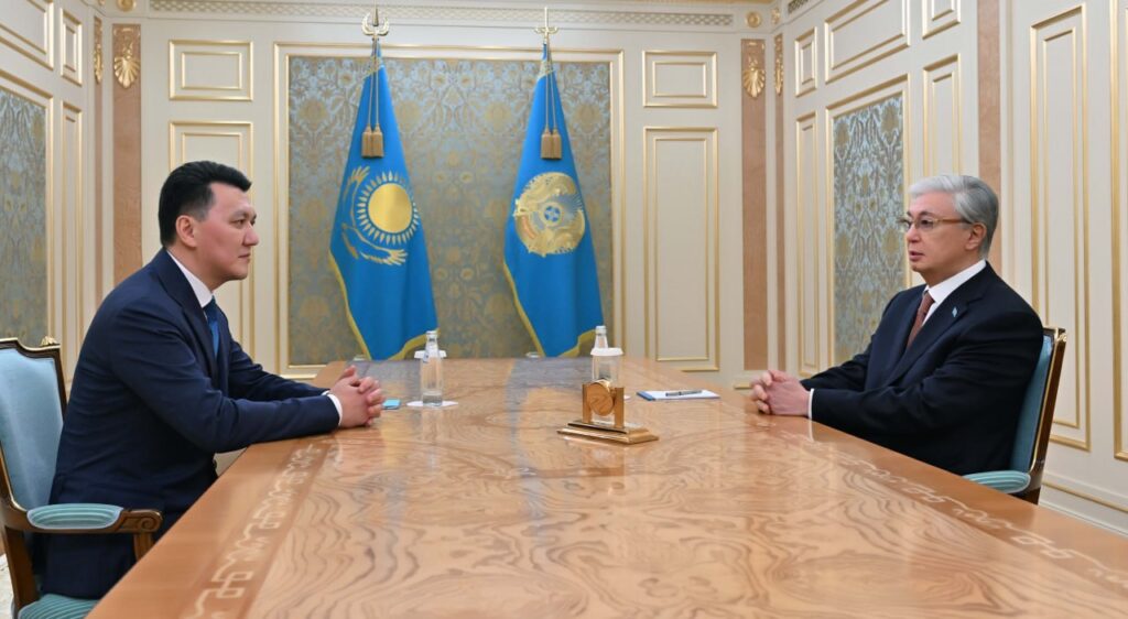 МЕМЛЕКЕТ БАСШЫСЫ ВИЦЕ-ПРЕЗИДЕНТТІ ҚАБЫЛДАДЫ