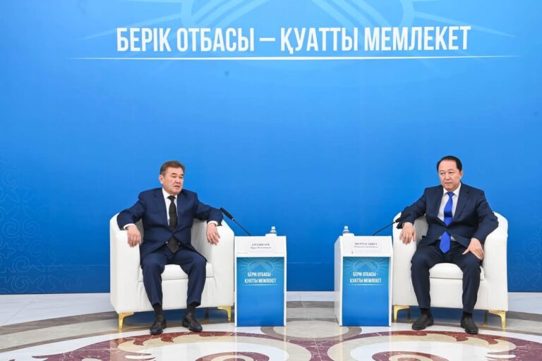 ОТБАСЫ КҮНІ ҚАРСАҢЫНДАҒЫ ТАҒЫЛЫМДЫ КЕЗДЕСУ