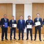 ХАЛЫҚАРАЛЫҚ ЖАРЫСТАРДА ЖЕҢІС ТҰҒЫРЫНАН КӨРІНГЕН СПОРТШЫЛАР МАРАПАТТАЛДЫ